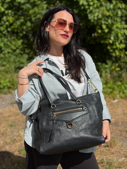 Borsa Lumineuse Louis Vuitton blu notte