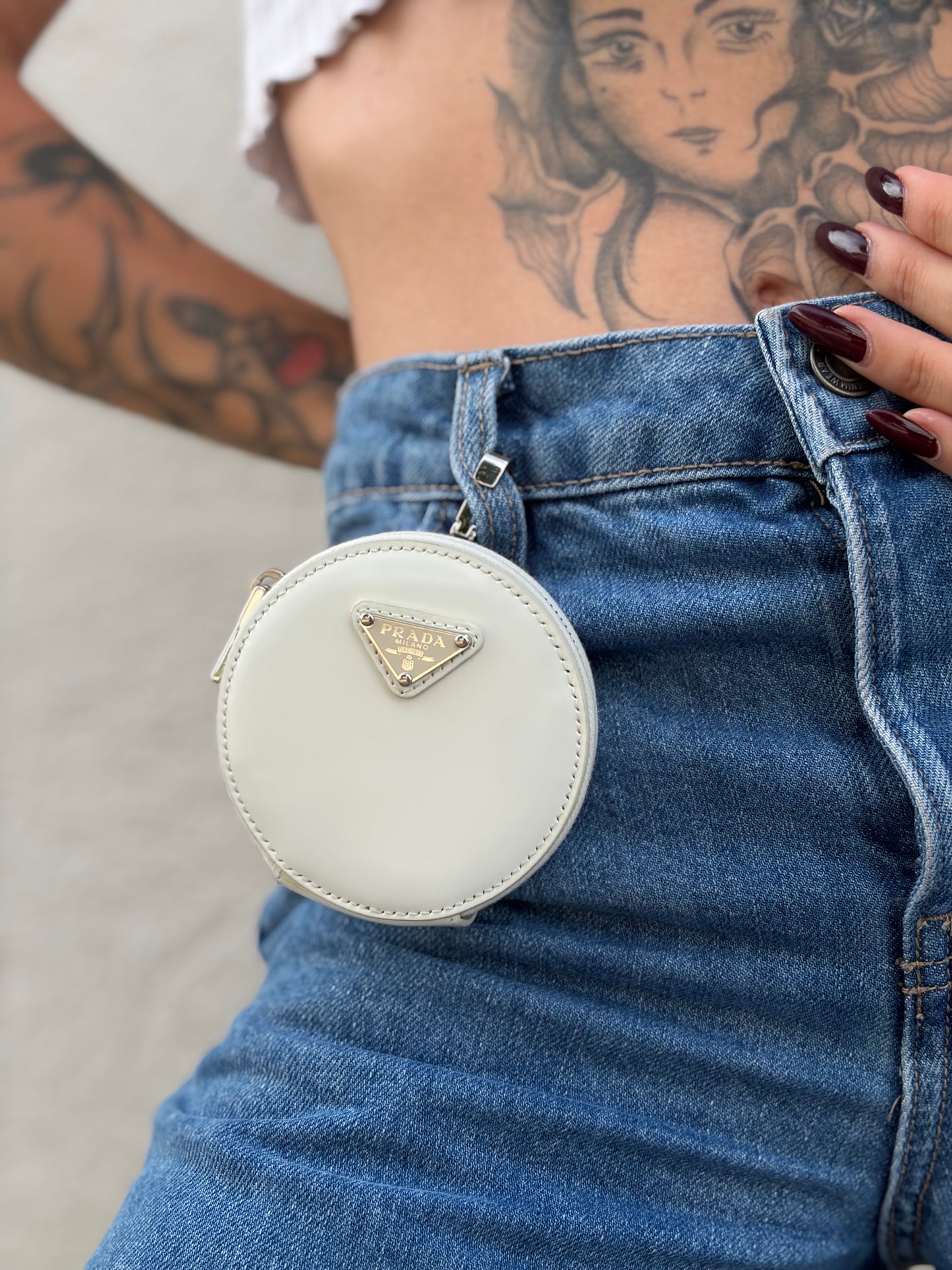 Pouch Portamonete Prada