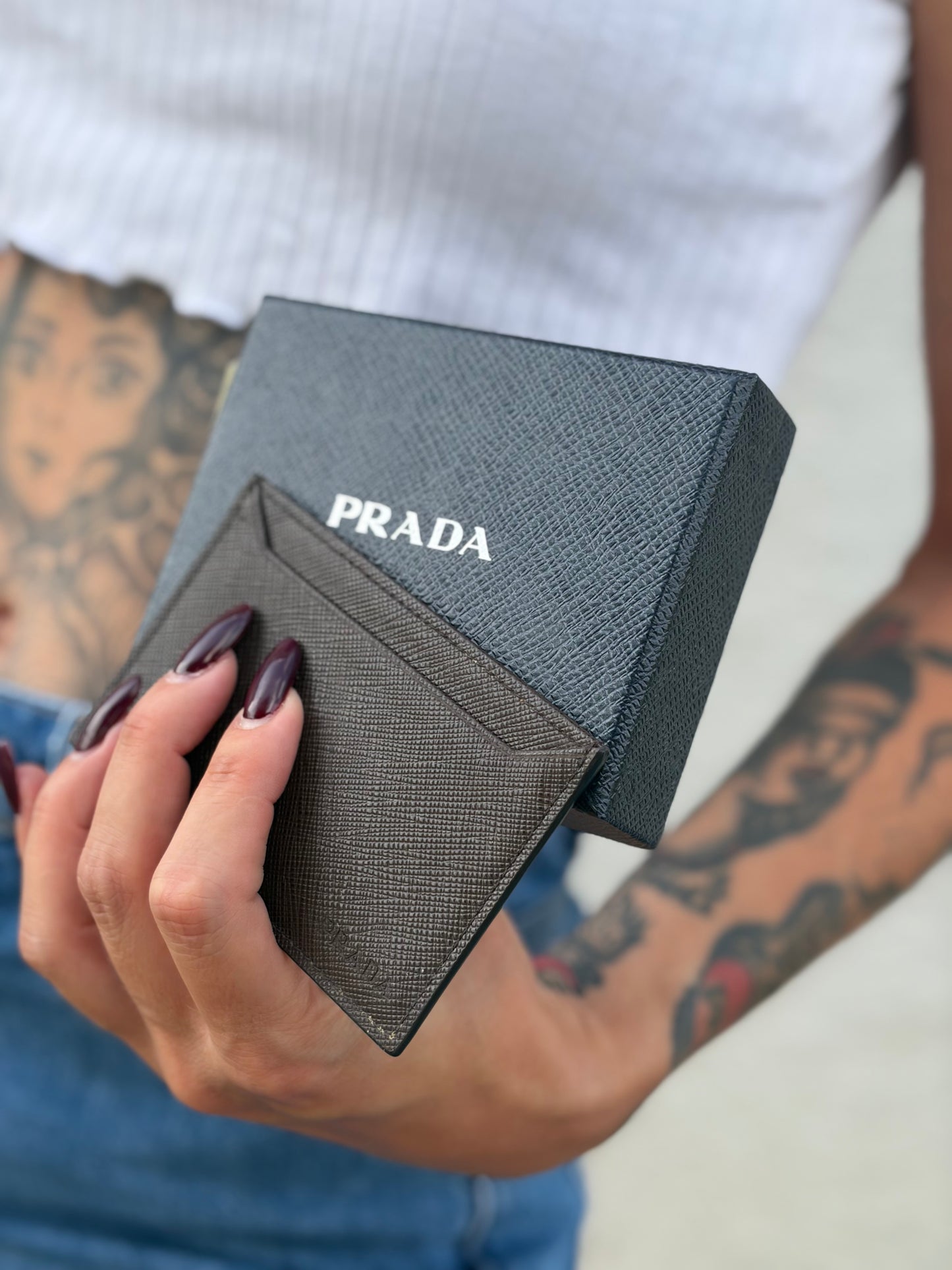 Portacarte Prada