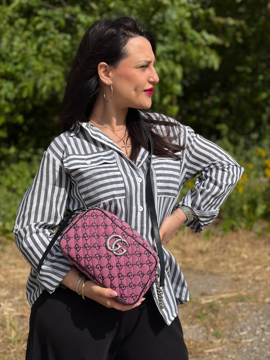 Gucci Marmont Camera Bag rosa