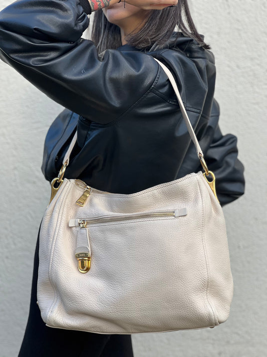 Shopper Prada bianca