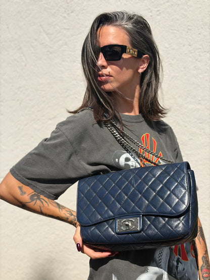 Borsa CC Chanel blu