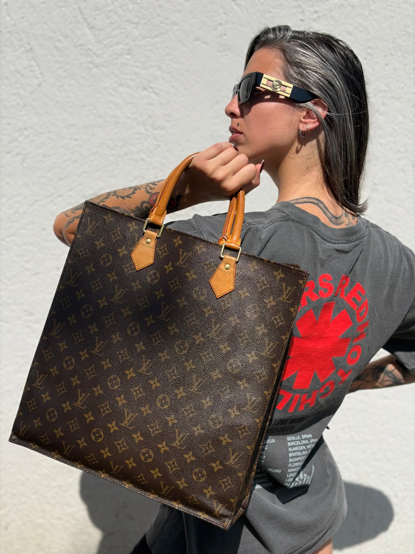 Sac Plat Louis Vuitton monogram