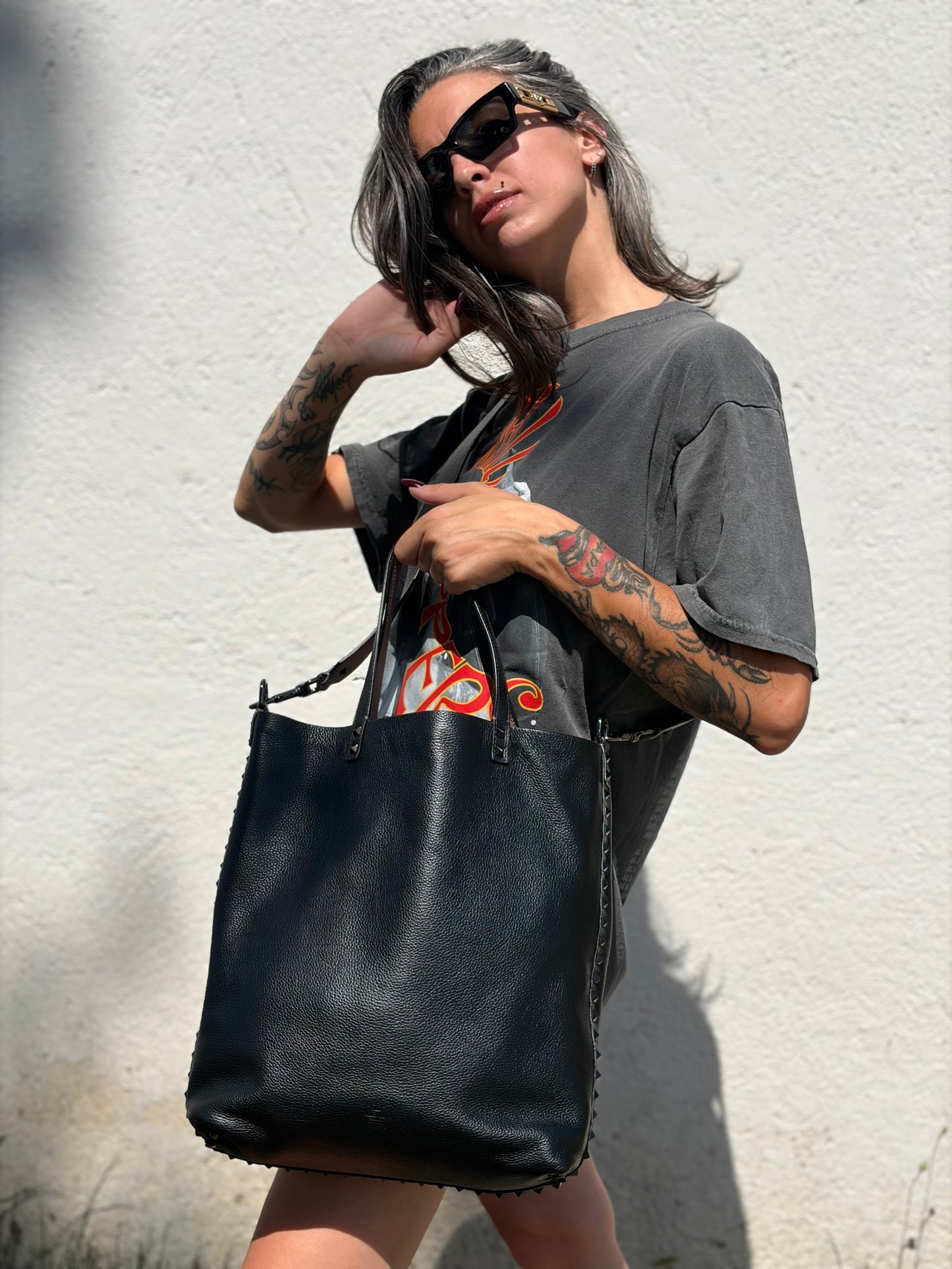 Shopper Rockstud Double Face VG