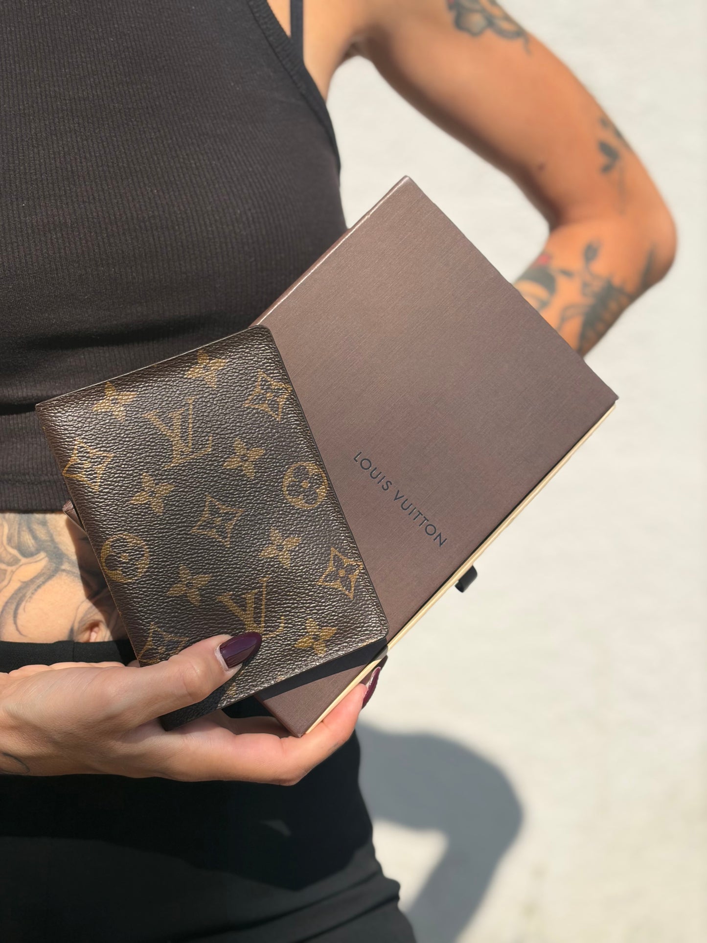Portacarte Louis Vuitton monogram