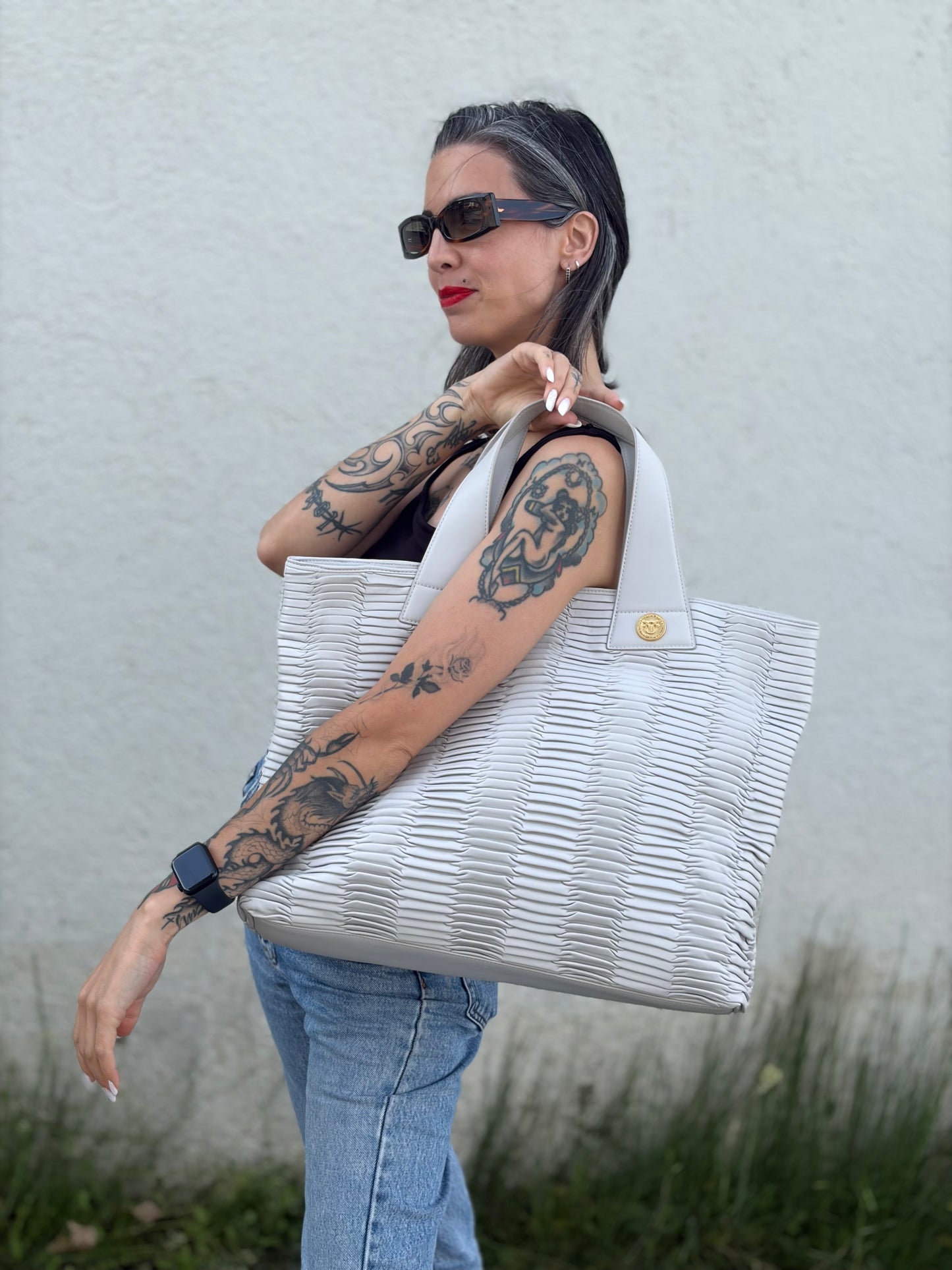 Borsa Shopping Pinko Love Soft Banana