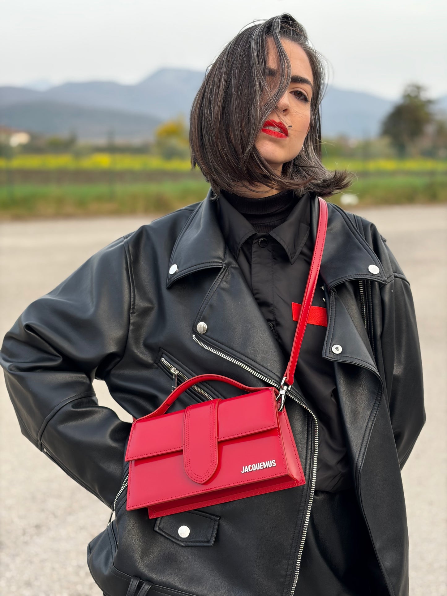Le Grand Bambino Jacquemus rossa