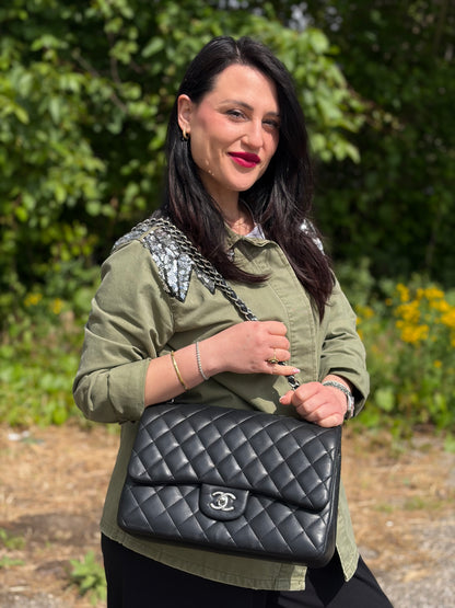 Borsa Chanel Timeless Classique nera