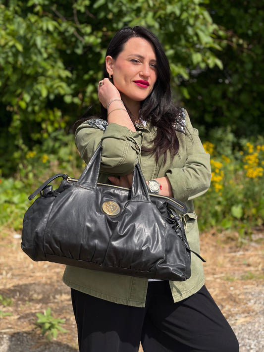 Borsa Gucci Hysteria nera