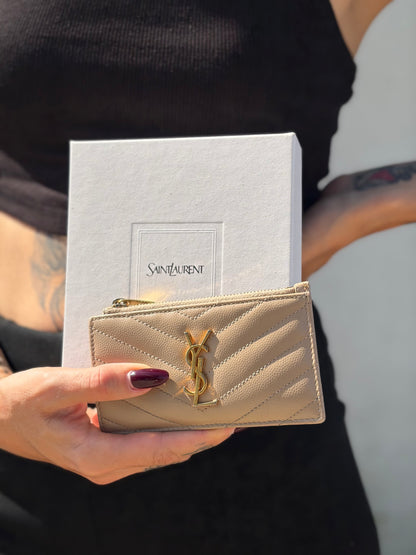 Portacarte Cassandre Fragments Saint Laurent