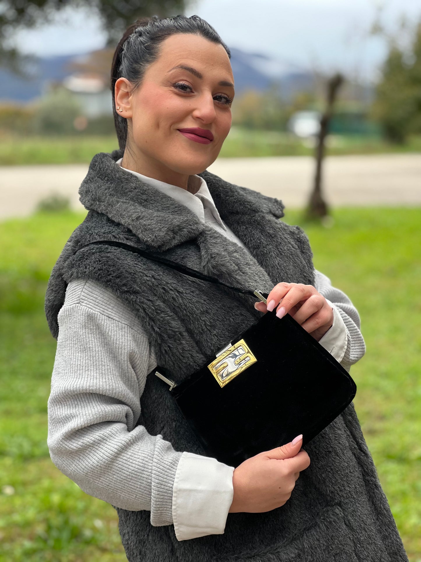 Borsa Fendi Velvet