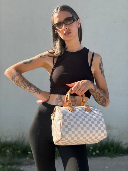 Speedy 25 Damier Azur Louis Vuitton