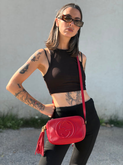 Tracolla Gucci Soho Rossa