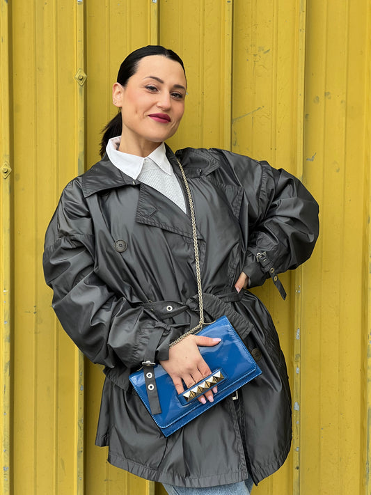 Tracolla Valentino Garavani blu