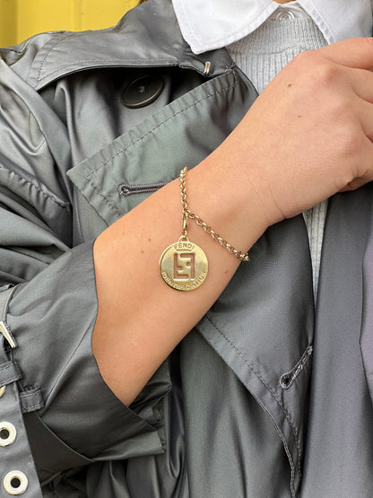 Fendi bracciale catenella