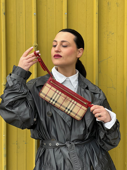 Pochette Burberry tartan