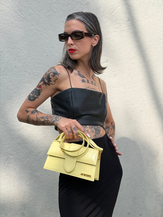 Le Grand Bambino Jacquemus giallo burro