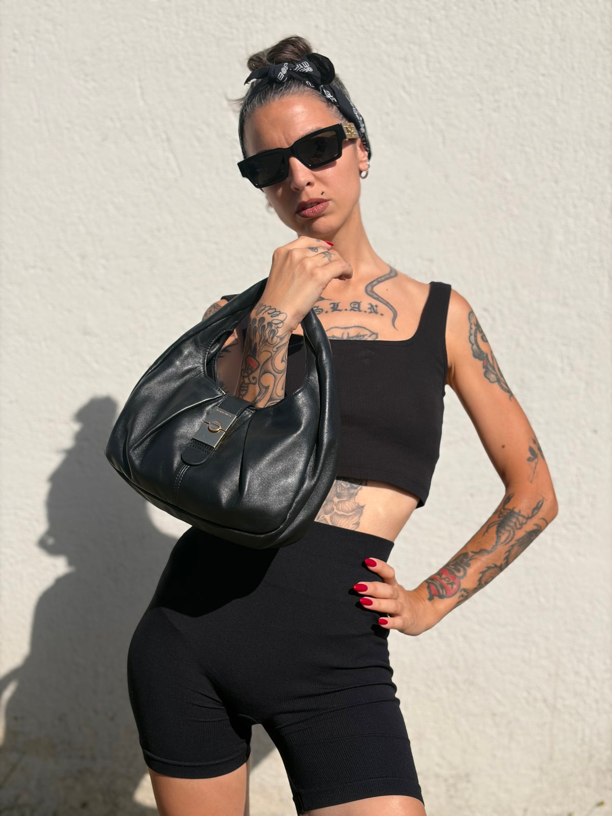 Hobo Borbonese Cortina small nero
