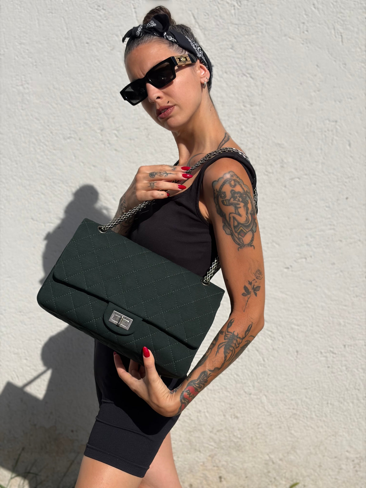 Borsa Chanel 2.55 verde