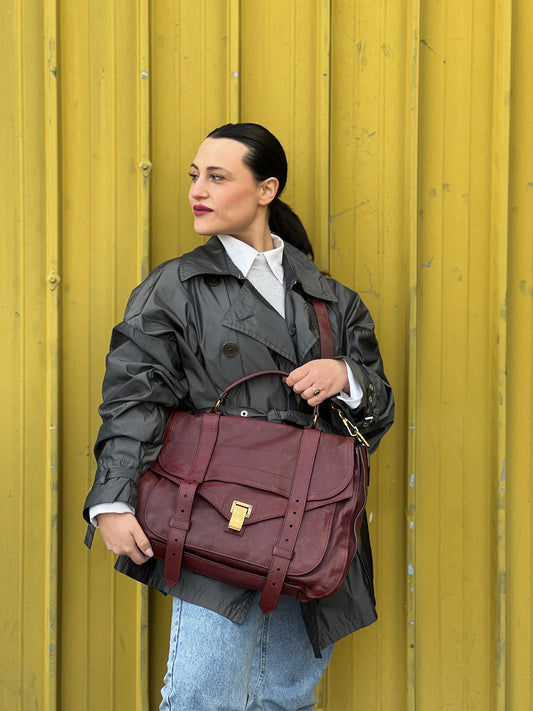 Cartella Proenza Schouler bordeaux