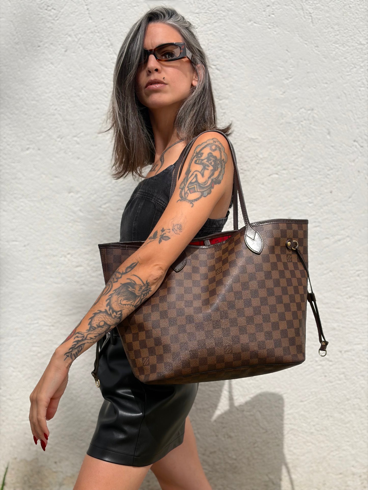 Neverfull MM Damier Ébène Louis Vuitton