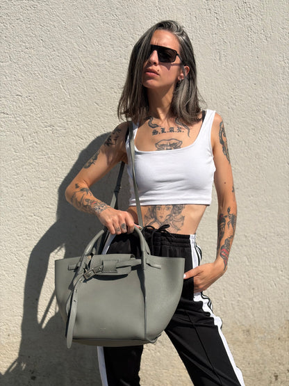 Borsa Big Bag Celine grigia