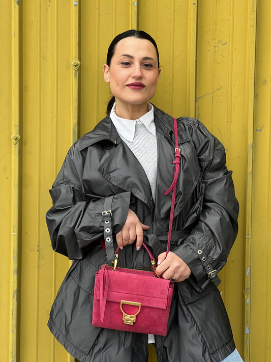 Tracolla Coccinelle Arlettis magenta