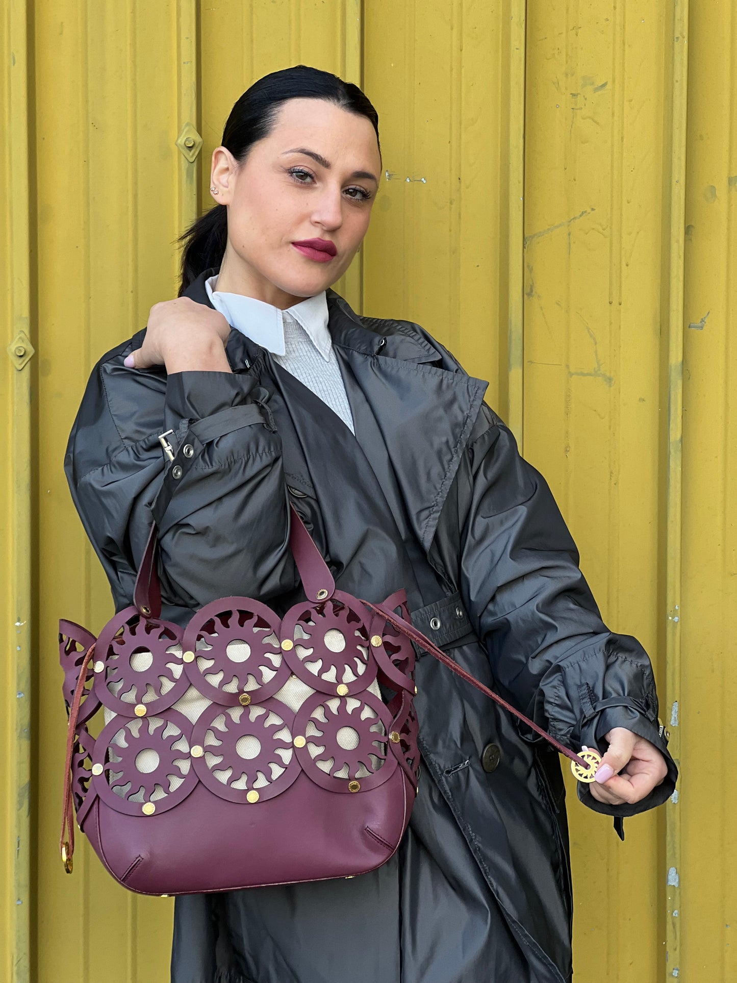 Borsa Bulgari traforata