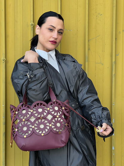 Borsa Bulgari traforata