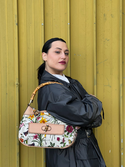 Borsa Gucci Bamboo flora