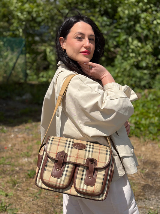 Cartella Burberrys tartan