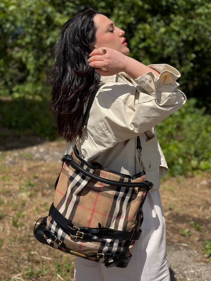Gosford Bridle Bag Burberry tartan