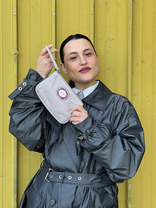 Pochette Miu Miu rosa