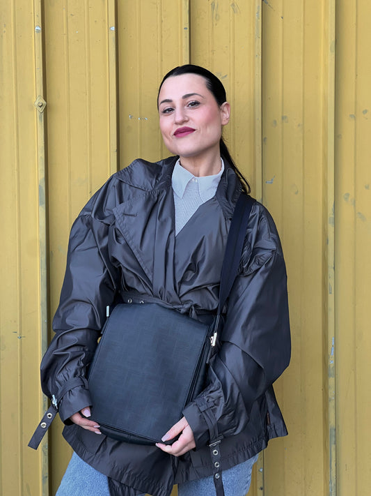 Tracolla Fendi Zucca blu