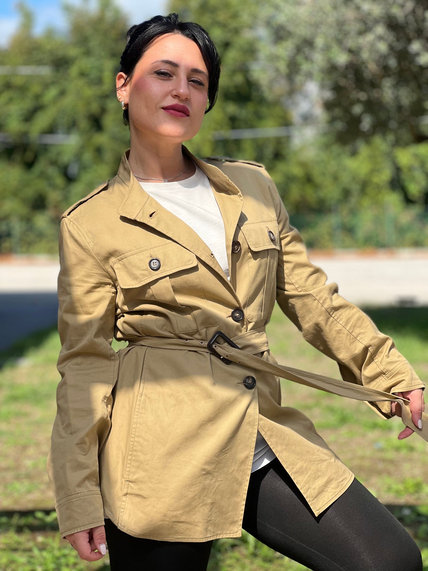 Trench Max Mara Design For Easy Living Tg 40