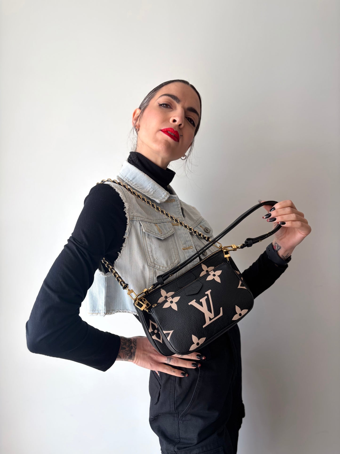 Multi Pochette Louis Vuitton empreinte