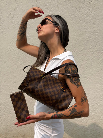 Papillon Damier Ébène Louis Vuitton