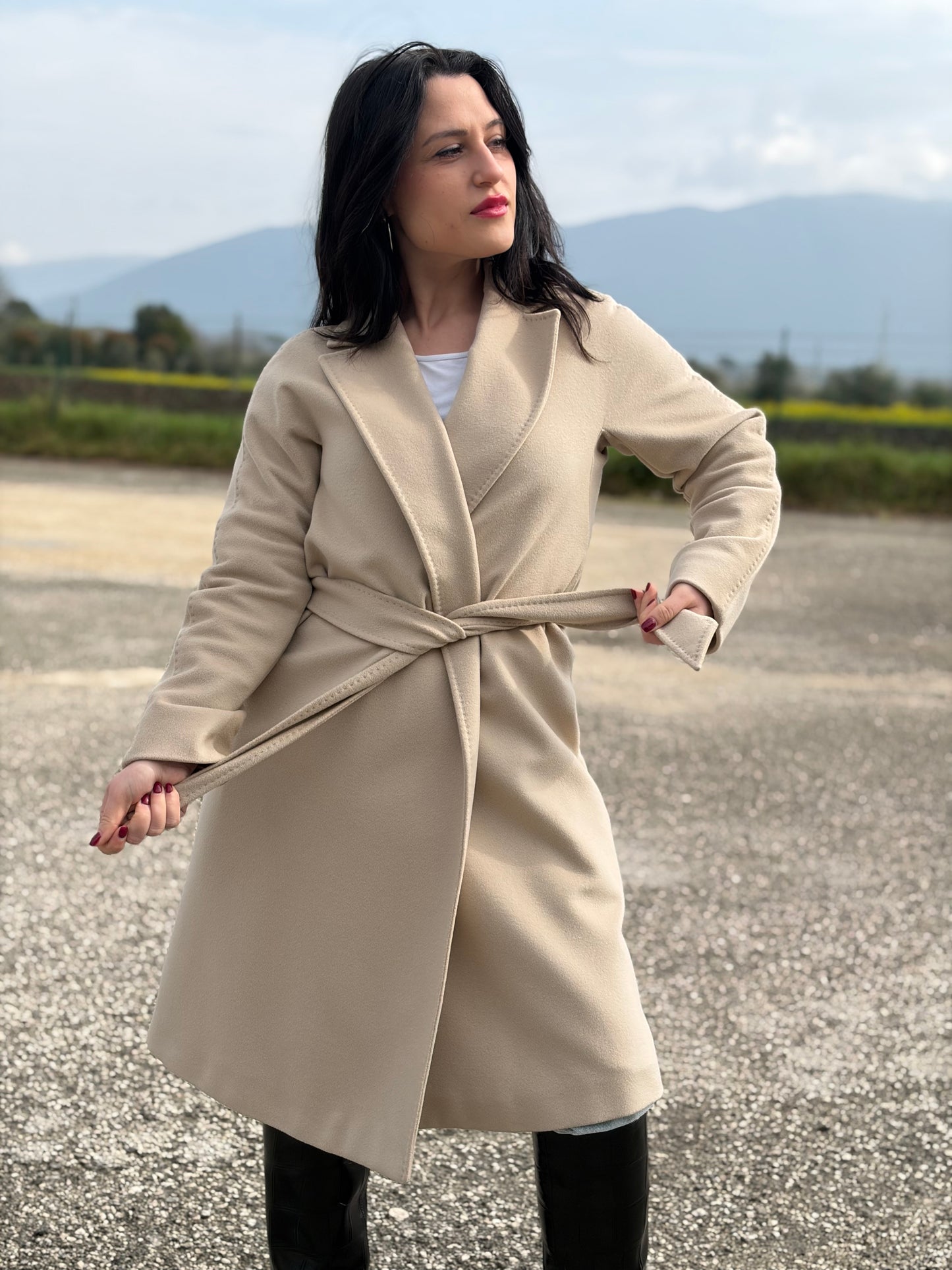 Cappotto Max Mara TG. 38 beige