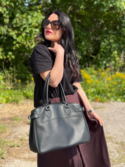 Borsa Passy Epi nera Louis Vuitton