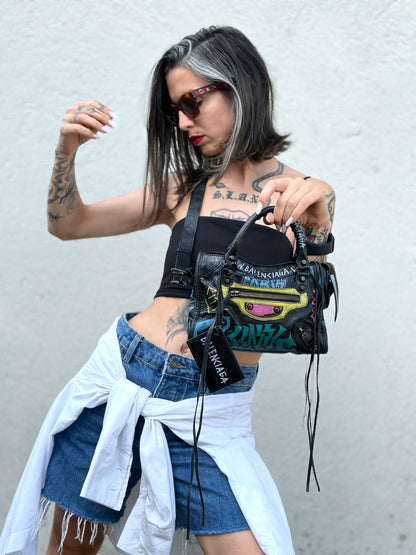 Borsa Balenciaga City Graffiti