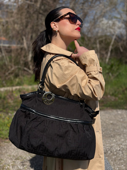 Borsa Fendi Chef nera