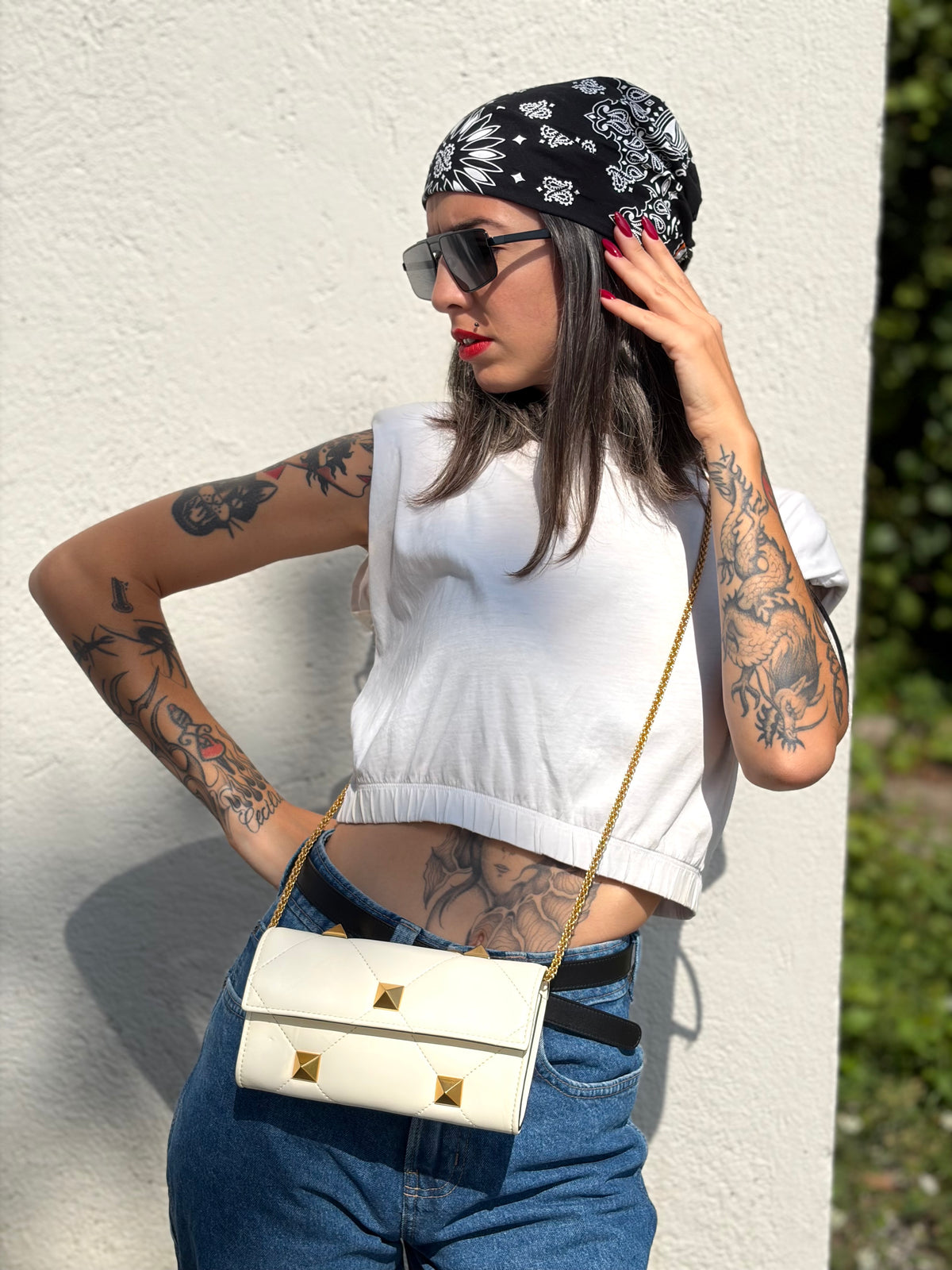 Pochette Roman Stud Valentino Garavani