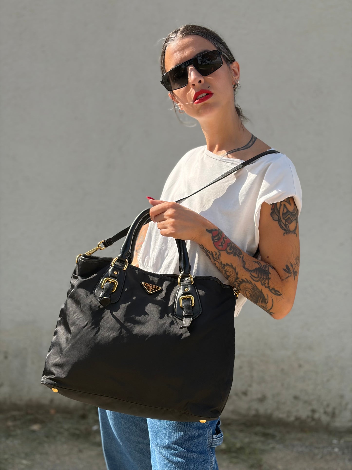 Tote Prada nylon
