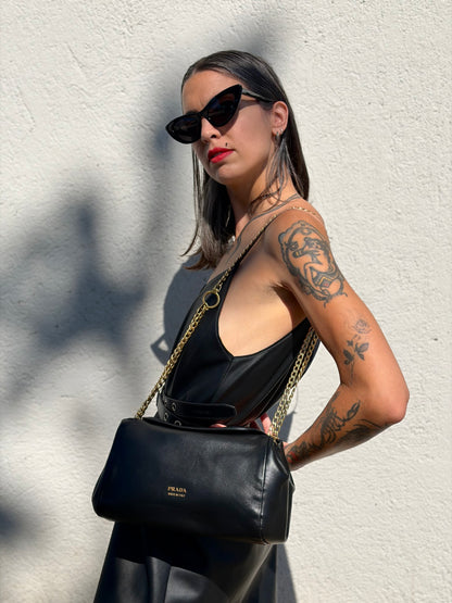 Borsa Tumulte Prada nera