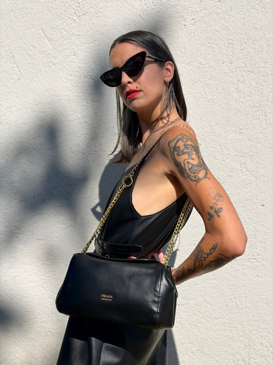 Borsa Tumulte Prada nera