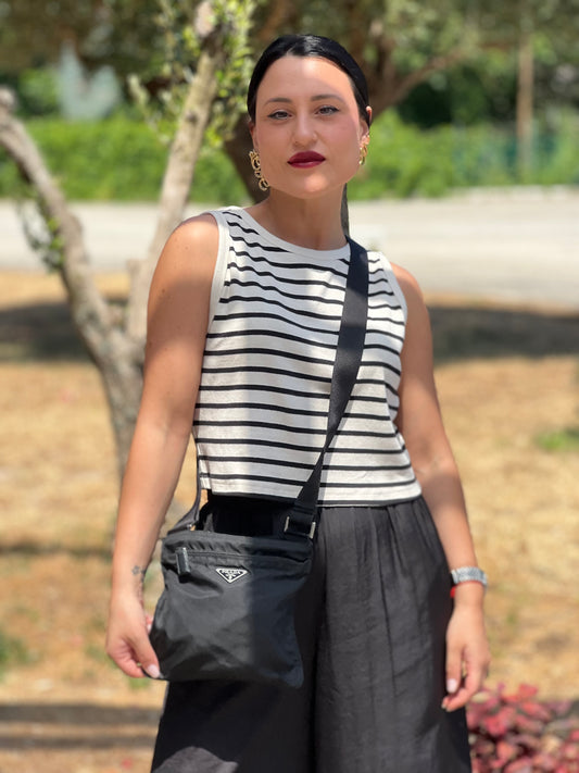 Tracolla Prada nylon