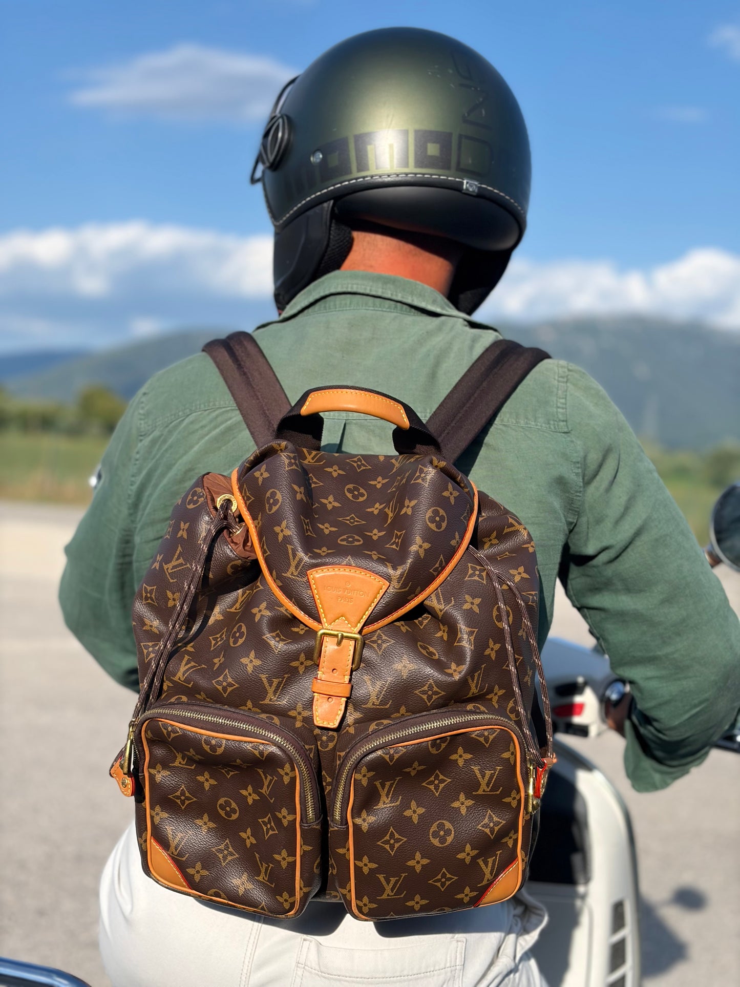 Zaino Montsouris Cargo Louis Vuitton