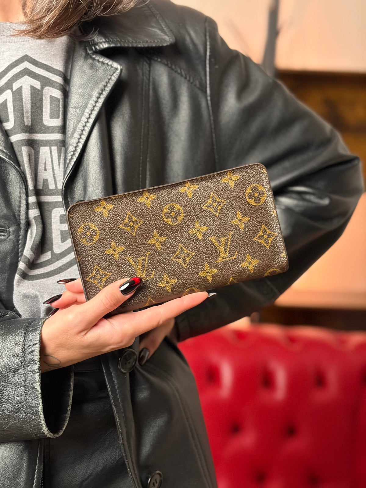 Portafoglio Louis Vuitton monogram