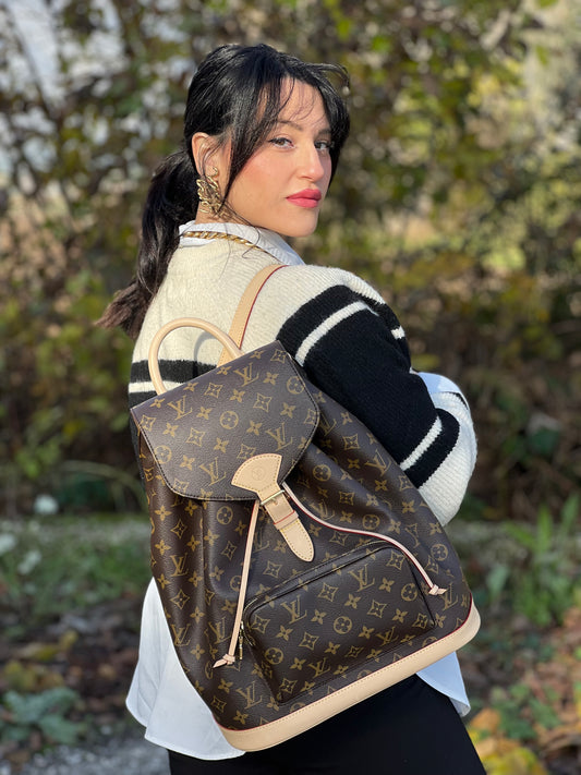Zaino Montsouris MM Louis Vuitton monogram