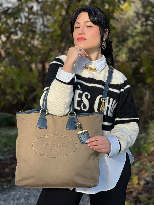 Tote Prada Jacquard